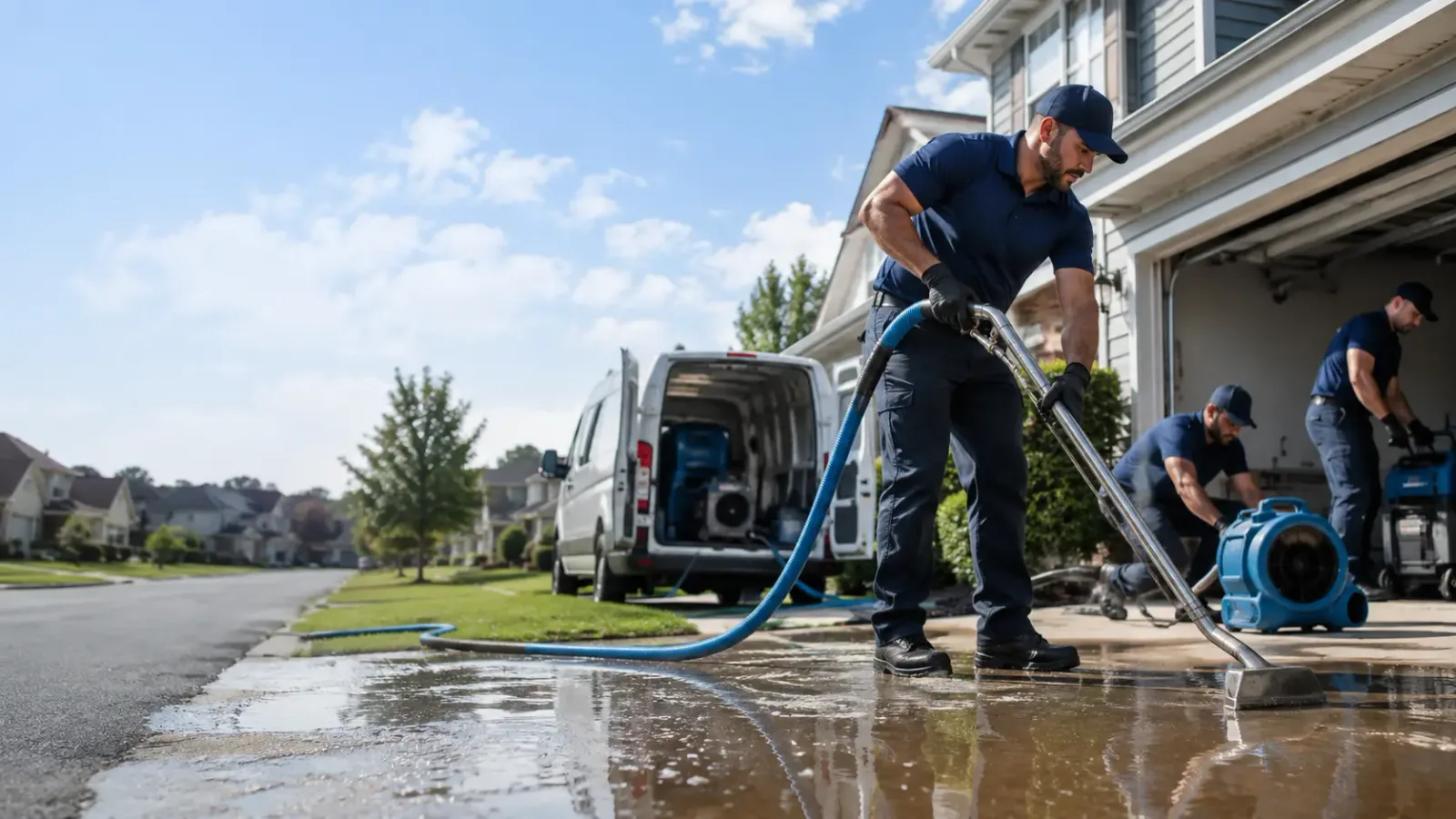 Flood Damage Restoration in Deer Grove, IL